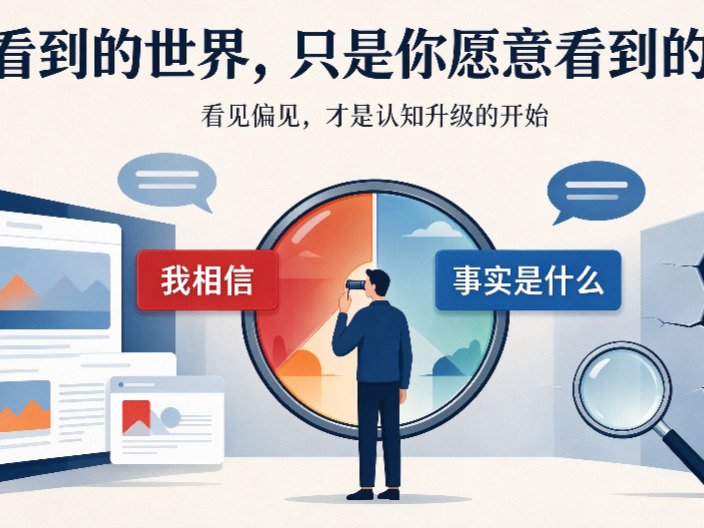 你看到的世界，可能只是你愿意看到的世界