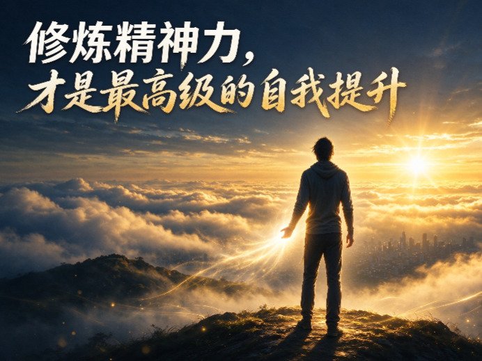 修炼精神力，才是成年人最高级的自我提升